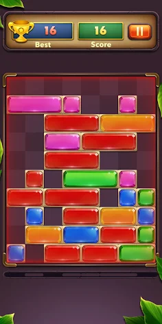 Brick Drop - Slide Jewel Block - Screenshot 2