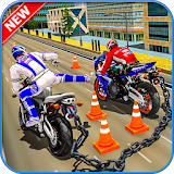 Chained Bikes Racer  -  Bike Rider Simulator icon