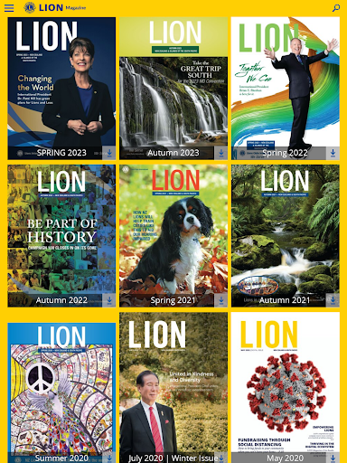 Android application LION Magazine New Zealand screenshort