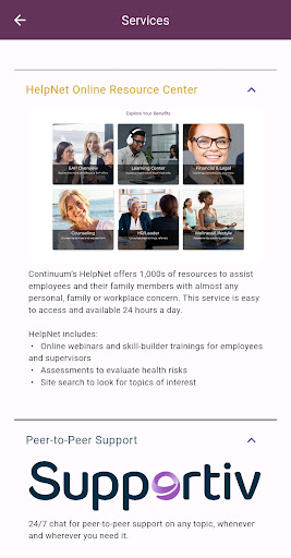 Continuum EAP Screen 2