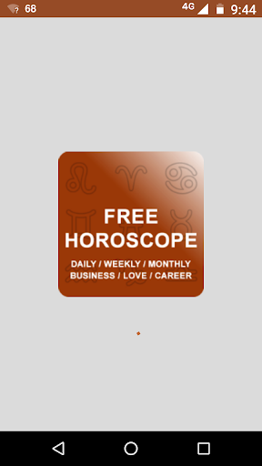 Android application Free Daily Horoscope screenshort