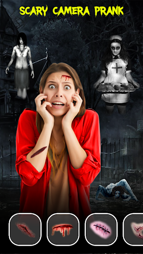 Scary Camera Prank Photo Edit Screen 2