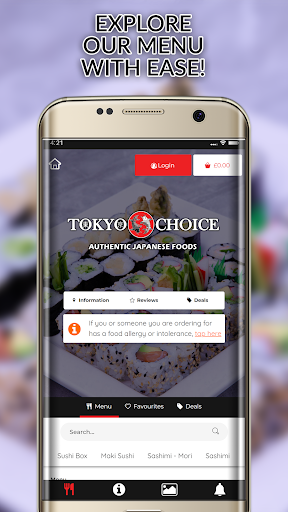 Tokyo Choice Screen 2