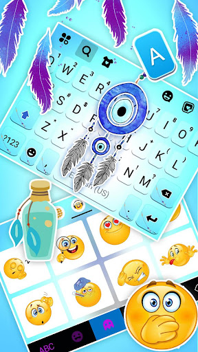 Evil Eye Dreamcatcher Keyboard Screen 3