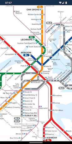 Boston Subway Map (Offline)のおすすめ画像2