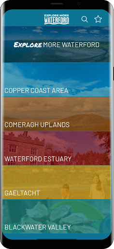 Android application Explore More Waterford screenshort