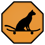 Skateboard Cat icon