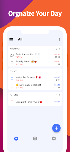 Android application To-Do List - Schedule Planner screenshort