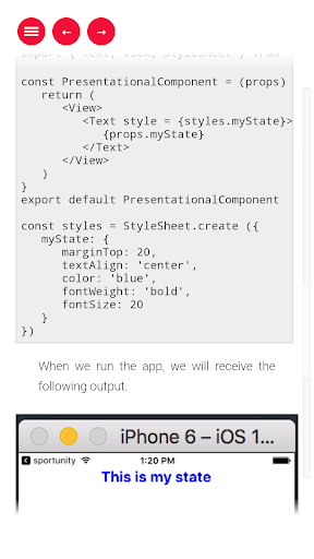 Learn React Native Tutorial Screen 3