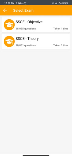 Solomoncares WAEC CBT APP 2023 Screen 2