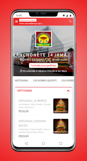 Android application 14 Irmãos Cachorro-Quente screenshort