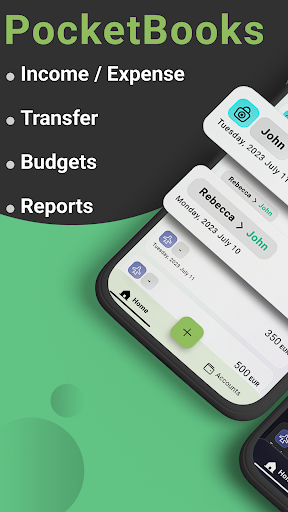 Android application PocketBooks - Money Manager screenshort