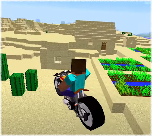 Android application Bike Mod for PE screenshort
