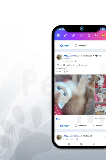Android application TRENDPET screenshort