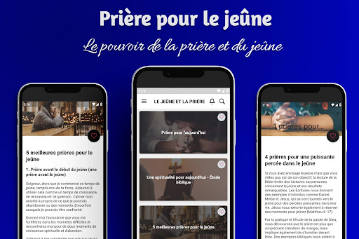 Android application LE JEÛNE ET LA PRIÈRE screenshort