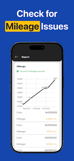 Screenshot of Car History Check－VIN scanner