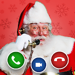 Cover Image of Скачать Funny Santa Live Fake Call  APK