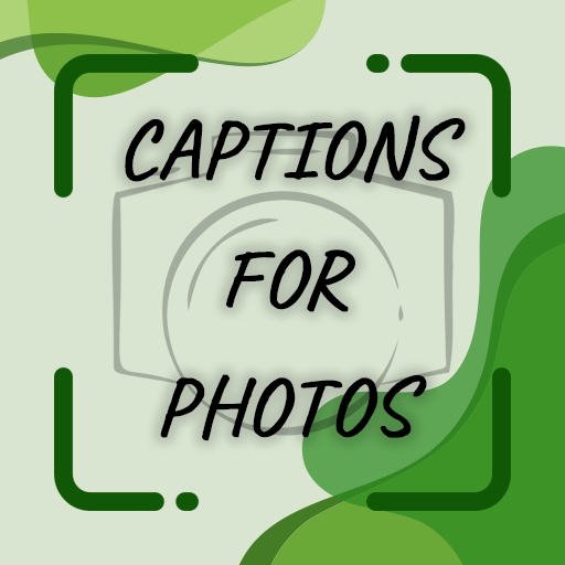 Caption on photo logo