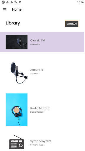Radio Classic FMOnline Music Screen 2