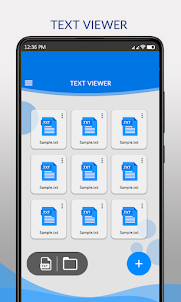 Text reader app Read Text File