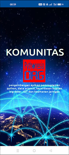 Android application Komunitas PythonesiaORG screenshort