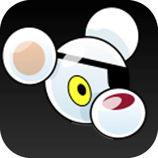 Mouse adventure game danger logo