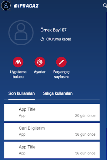 Bayi İpragaz A.Ş. Screen 2