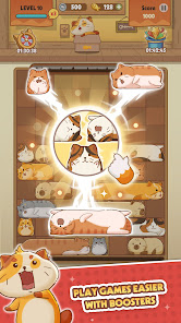 Screenshot 2 Cats Safe: Sliding Puzzle android