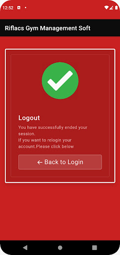 Android application Riflacs Gym Soft screenshort