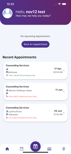 MAP Counseling Screen 2