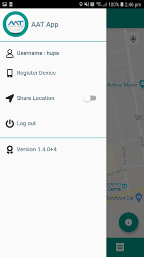 AAT App Screen 3