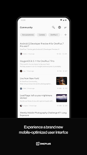 OnePlus Community Screenshot