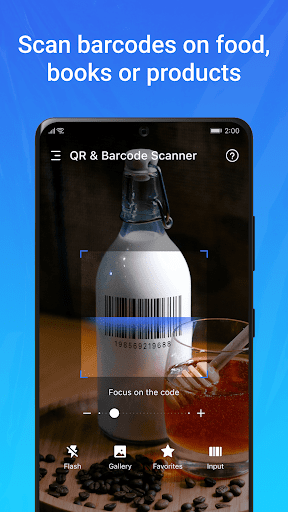 Android application QR & Barcode Scanner screenshort