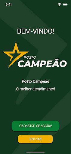 Android application Posto Campeão screenshort