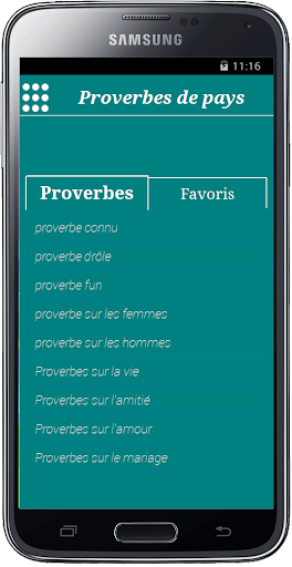 Proverbes de pays