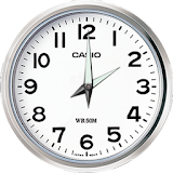 Clock save battery, time, alarm icon