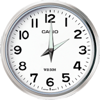 Часы энергосберегающие, время, будильник