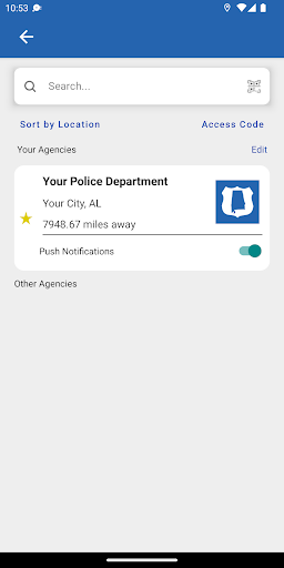 Alabama Police Connect Screen 2