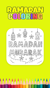 Ramadan Mubarak Coloring pages