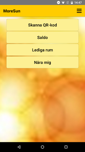 Android application MoreSun screenshort