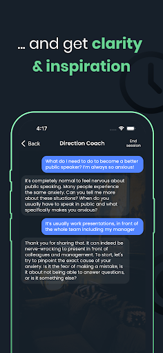 Screenshot of Direction: Coach & Adviser