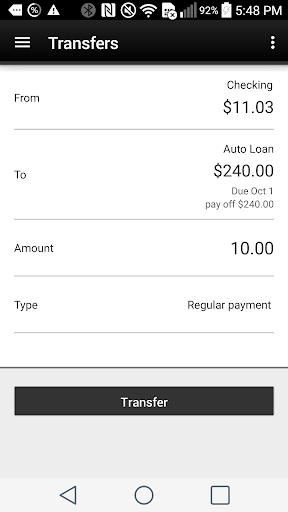 Kitsap Credit Union Screen 3