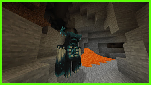 Captura 12 Warden Mob Mod Minecraft PE android