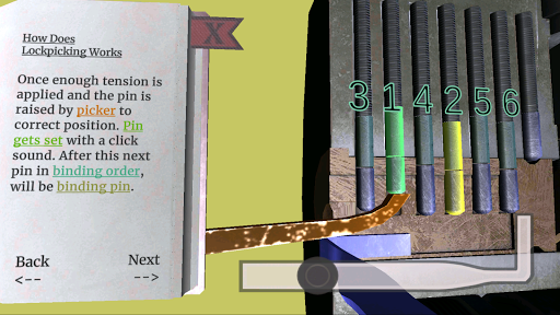 Lockpick 101 Screen 2