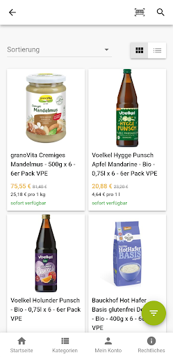 vekoop - veganer Onlineshop Screen 2