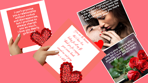 Android application Love Messages For Girlfriend screenshort