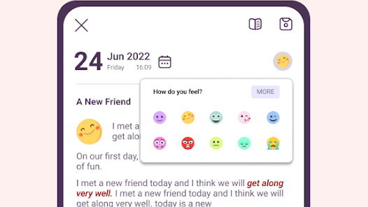 Diary, Private Notes with Lock MOD apk (Unlocked)(Premium) v3.4.4 Gallery 3