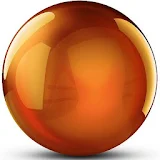 Orange balls icon