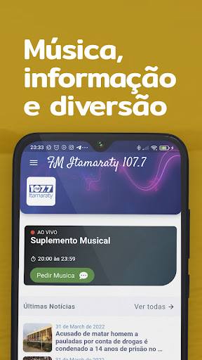 Android application FM Itamaraty de Piripiri screenshort