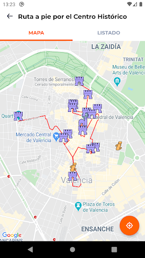 Visit València Official guide Screen 3